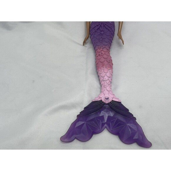 Mattel Barbie Nikki AA Jewel Dreamtopia Mermaid Doll Purple Pink Hair RARE - Picture 7 of 13